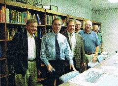 John and James Mountz at Wright State (WSU) in Sept 2007